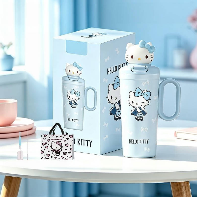 700ml  持ち手付き 保温保冷 ボトル C-560