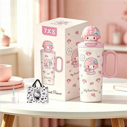 700ml  持ち手付き 保温保冷 ボトル C-560