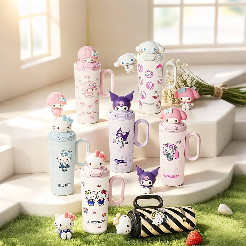 700ml  持ち手付き 保温保冷 ボトル C-560