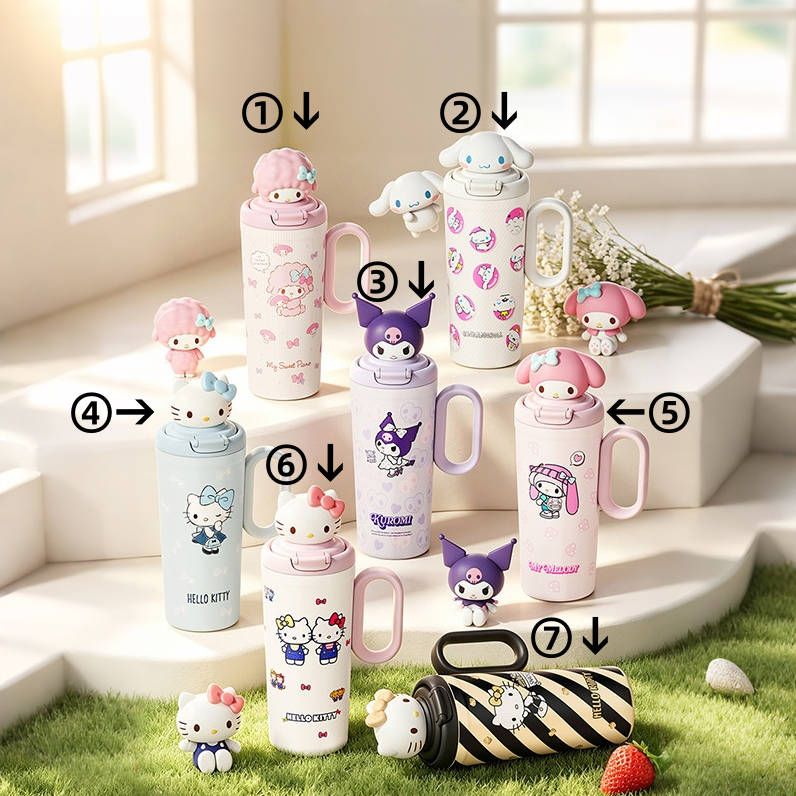 700ml  持ち手付き 保温保冷 ボトル C-560
