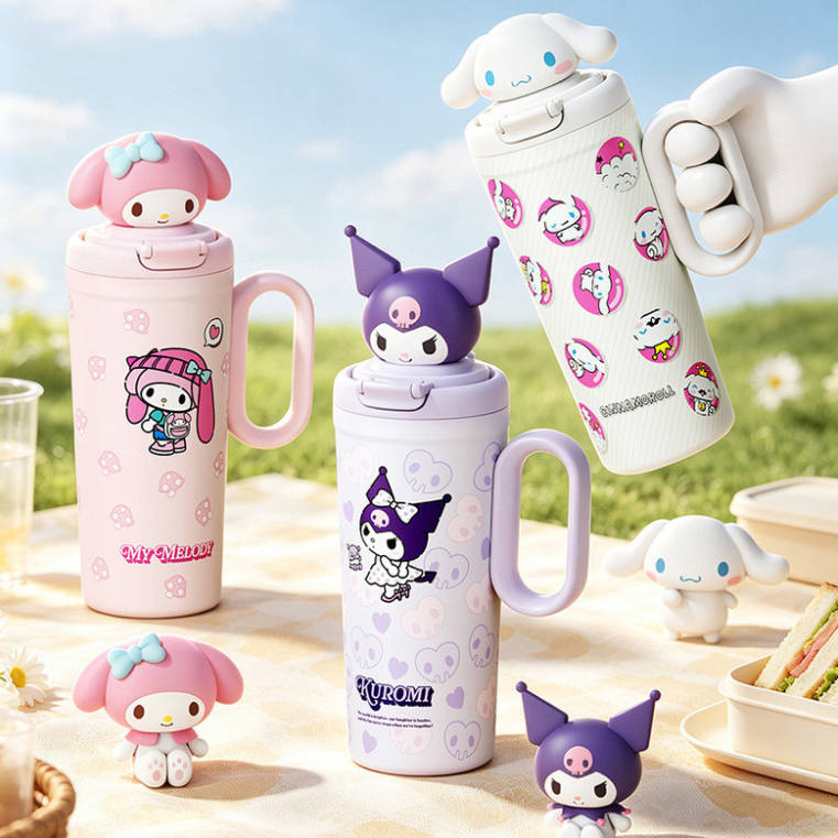 700ml  持ち手付き 保温保冷 ボトル C-560