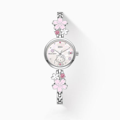 桜モチーフ 女性用 クォーツ 腕時計 C-450
