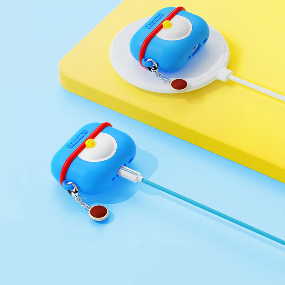 3Dデザイン かわいい 衝撃吸収 AirPodsケース C-80177