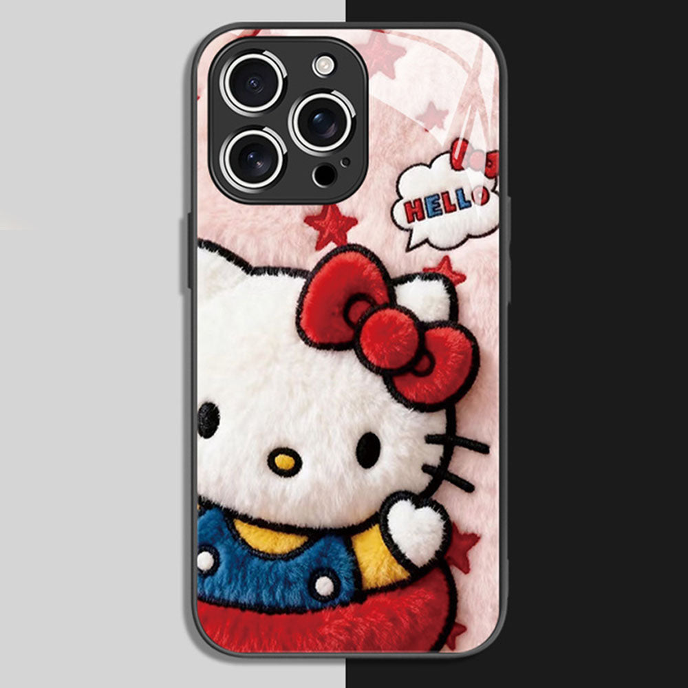 iPhone機種に対応 強化ガラス 薄型 スマホケース C-80153