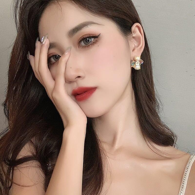 高級感溢れる 美人度アップ ファッション ピアス アクセサリー＜ins-3340＞