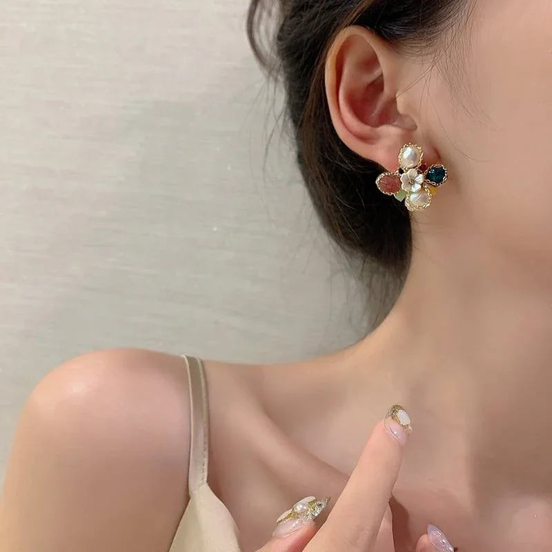 高級感溢れる 美人度アップ ファッション ピアス アクセサリー＜ins-3340＞