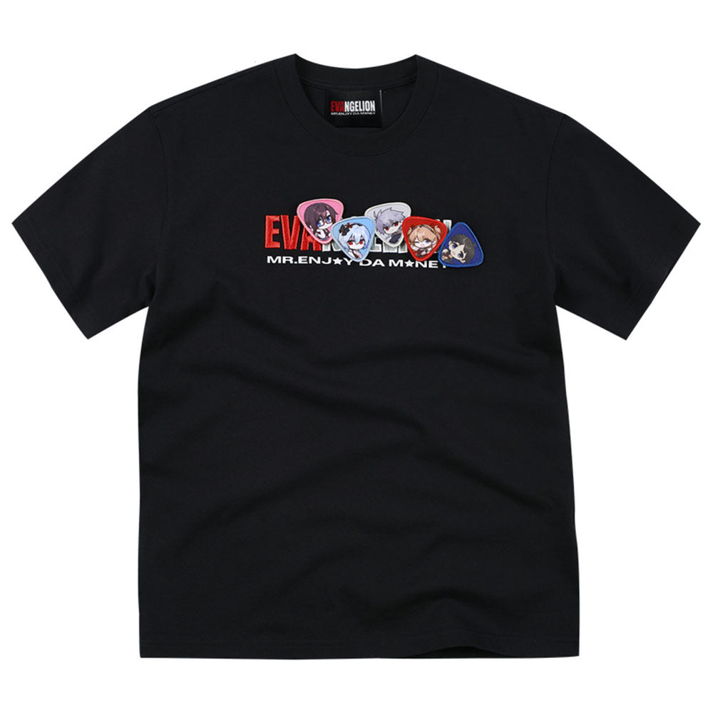 着脱式ワッペン5枚付き ユニセックス 半袖 Tシャツ C-50066