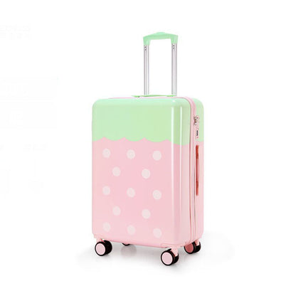 ストロベリー 配色 かわいい キャリーケース C-30034
