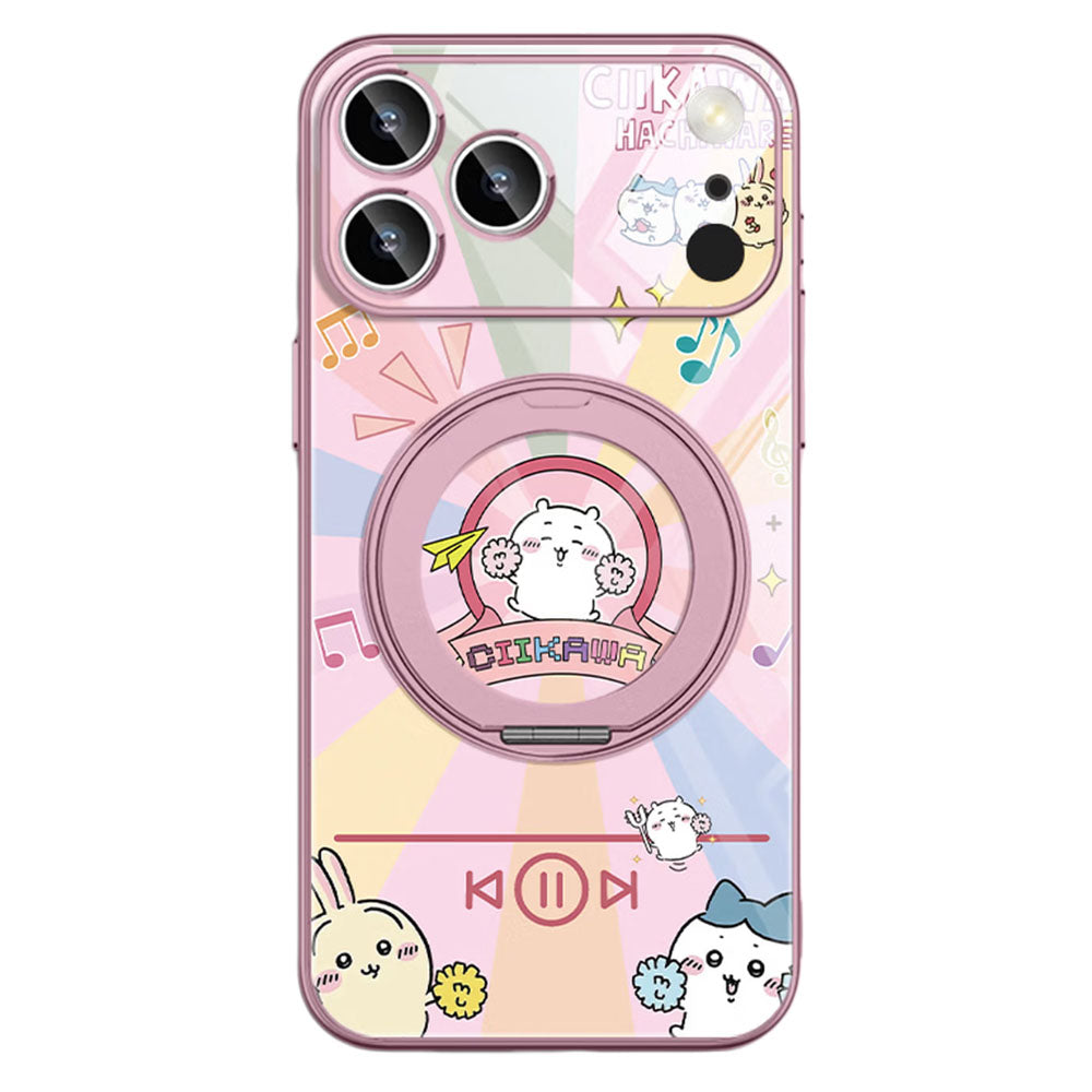 iPhone機種に対応 リングスタンド付き 耐衝撃 スマホケース C-80137