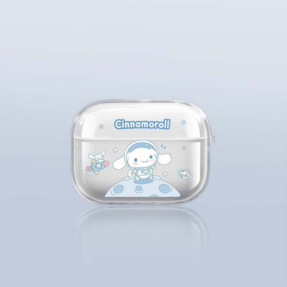 クリアデザイン ソフト ワイヤレス充電対応 AirPodsケース C-80173