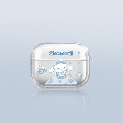 クリアデザイン ソフト ワイヤレス充電対応 AirPodsケース C-80173
