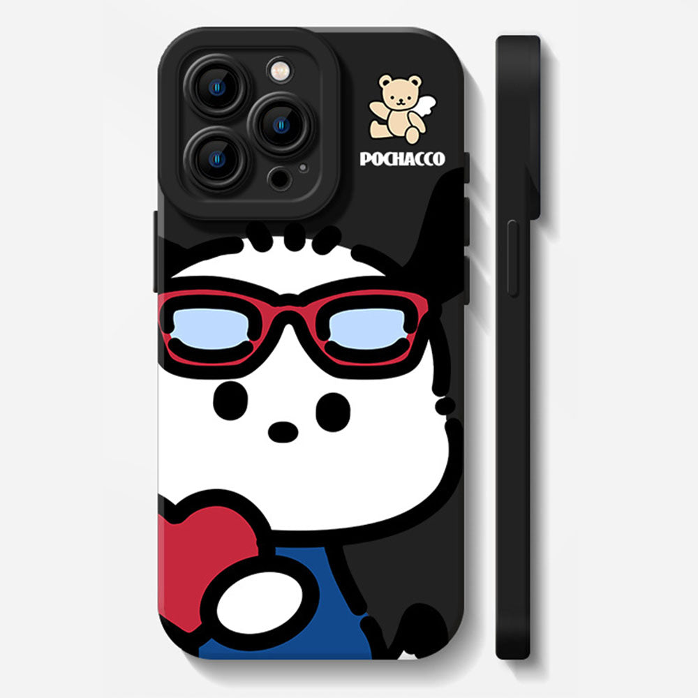 iPhone機種に対応 レンズ保護 耐衝撃 ソフト スマホケース C-80162