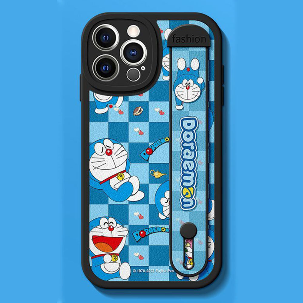 iPhone機種に対応 レザー調 2WAYスタンド スマホケース C-80151
