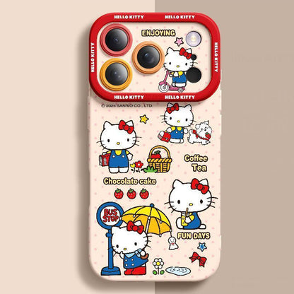 iPhone機種に対応 5カラー カメラ周り保護 耐衝撃 かわいい スマホケース C-80203