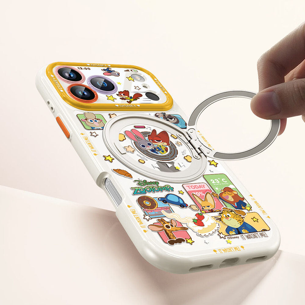 iPhone機種に対応 360°回転リング スマホケース C-80170