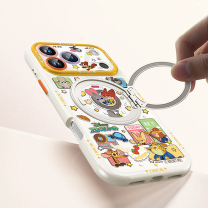 iPhone機種に対応 360°回転リング スマホケース C-80170