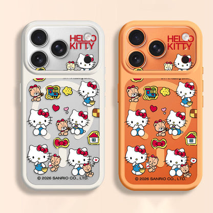 iPhone機種に対応 ワイドレンズ窓 スマホケース C-80093