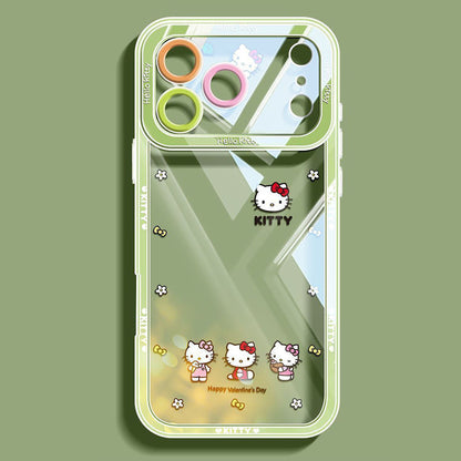 iPhone機種に対応 6カラー 透明感たっぷり カメラ保護 スマホケース C-80161