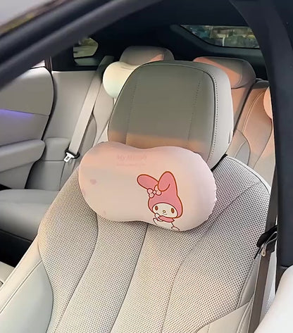 癒しアイテム もちもち触感 車用ネックパッド C-528