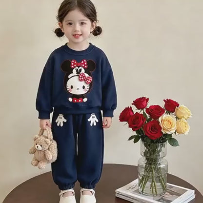 二点セット 裏起毛 秋冬 あったか スウェット +  パンツ セットアップ n-472