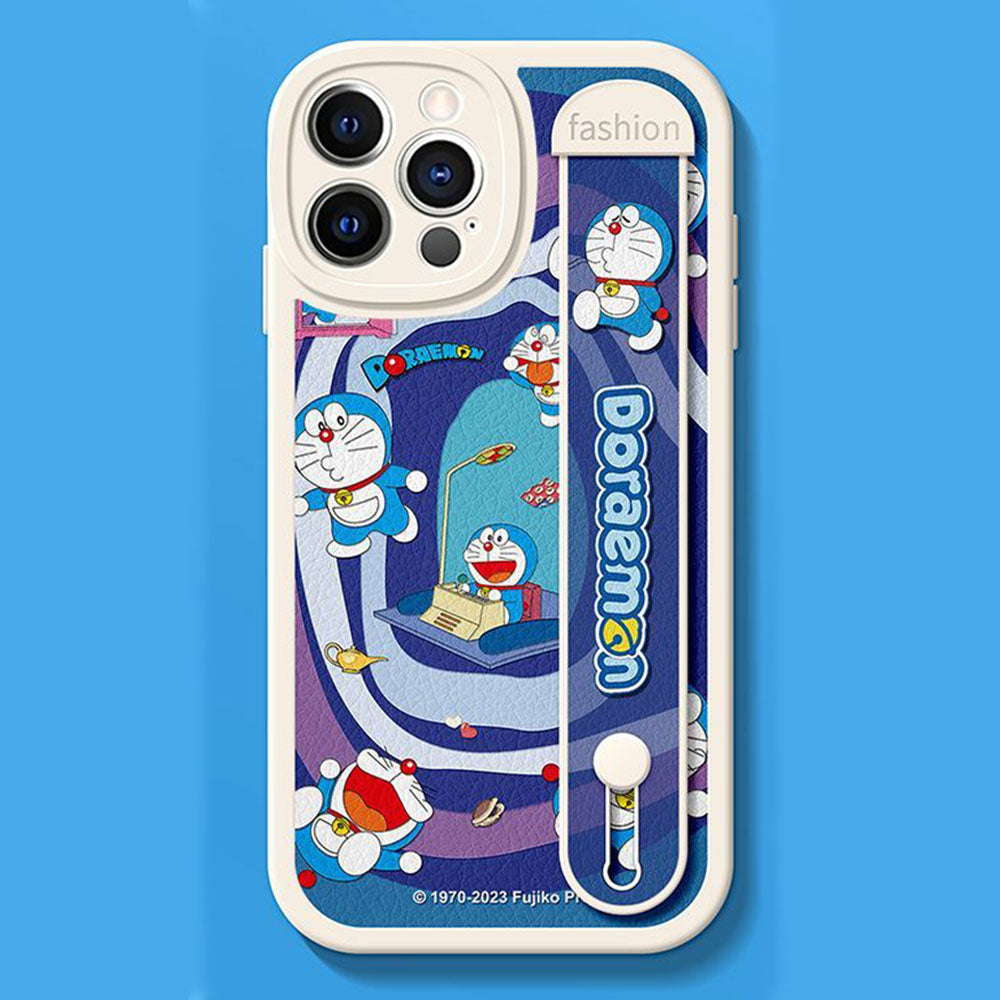 iPhone機種に対応 レザー調 2WAYスタンド スマホケース C-80151