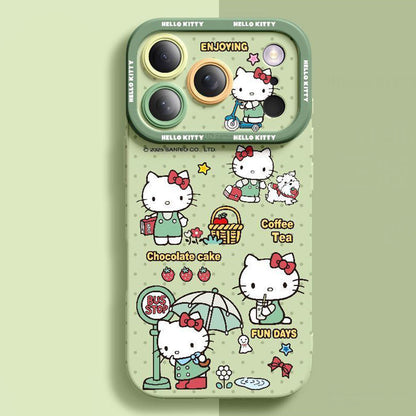 iPhone機種に対応 5カラー カメラ周り保護 耐衝撃 かわいい スマホケース C-80203