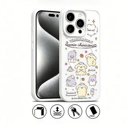 iPhone機種に対応 透明 衝撃吸収 レンズ保護 スマホケース C-80123