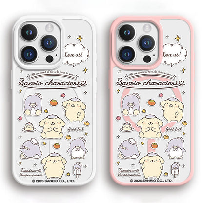 iPhone機種に対応 透明 衝撃吸収 レンズ保護 スマホケース C-80123