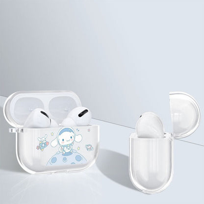 クリアデザイン ソフト ワイヤレス充電対応 AirPodsケース C-80173