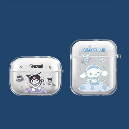 クリアデザイン ソフト ワイヤレス充電対応 AirPodsケース C-80173