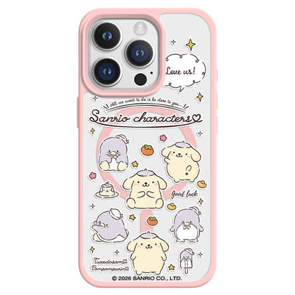 iPhone機種に対応 透明 衝撃吸収 レンズ保護 スマホケース C-80123