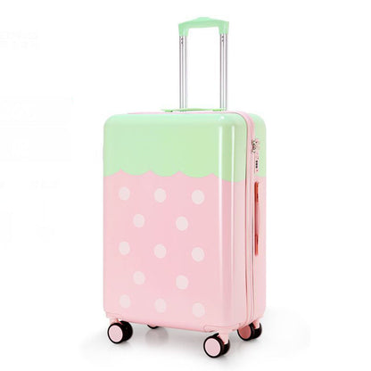 ストロベリー 配色 かわいい キャリーケース C-30034