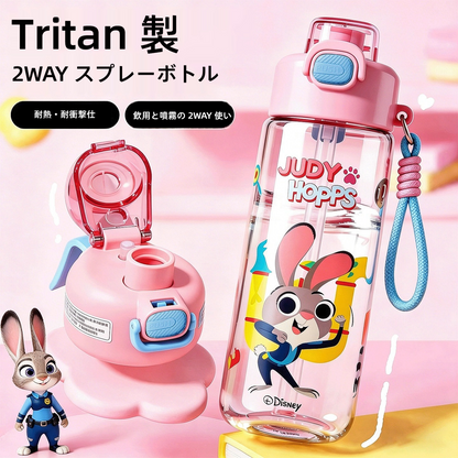 2WAY 飲んでも噴霧もできる 耐熱・防漏 ウォーターボトル C-128