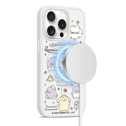 iPhone機種に対応 透明 衝撃吸収 レンズ保護 スマホケース C-80123