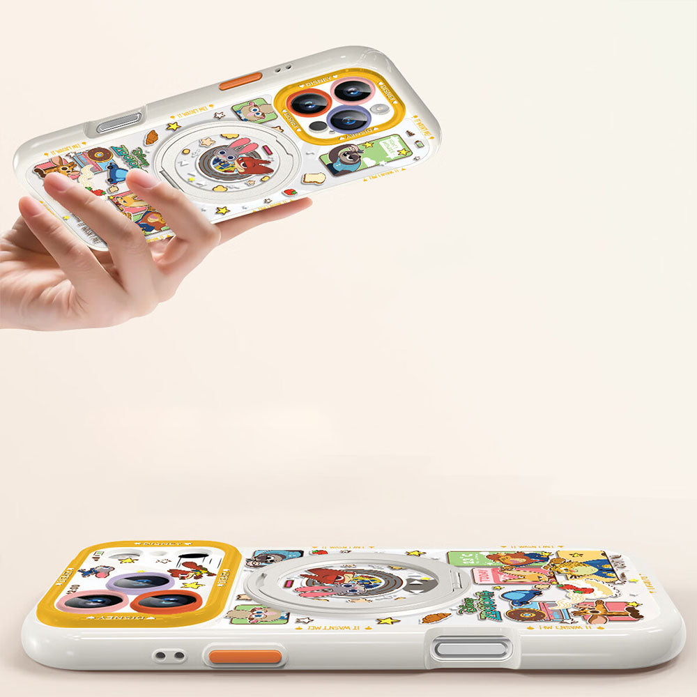 iPhone機種に対応 360°回転リング スマホケース C-80170