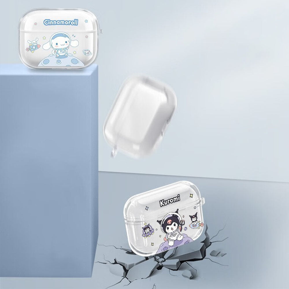 クリアデザイン ソフト ワイヤレス充電対応 AirPodsケース C-80173
